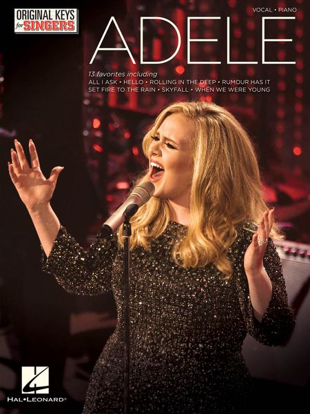 Adele : Original Keys For Singers.