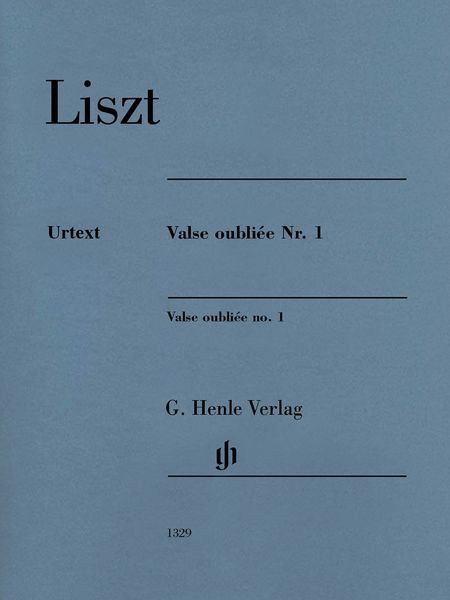 Valse Oubliée No. 1 : For Piano / edited by Peter Jost.