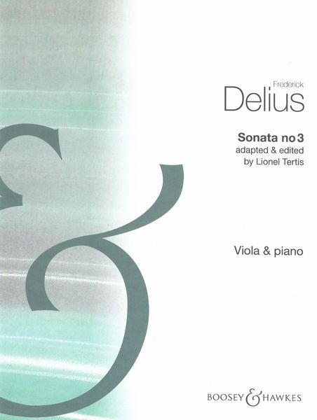 Sonata No. 3 : For Viola and Piano.