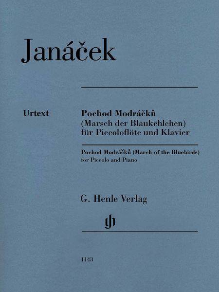 Marsch der Blaukehlchen = March of The Bluebirds : For Piccolo and Piano / Ed. Jiri Zahradka.