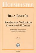 Rumänische Volkstänze = Romanian Folk Dances : Für Oboe und Klavier / arranged by Christian Tuns.