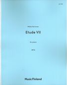 Etude VII : For Piano (2016).