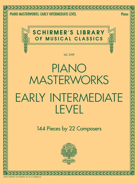Piano Masterworks : Early Intermediate Level.