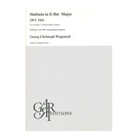 Sinfonia In E Flat Major (WV 344) : For 2 Violins, 2 Violas and Continuo / Ed. Alejandro Garri.