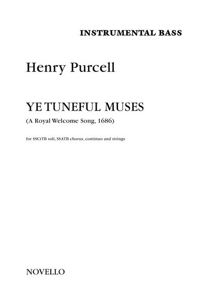Ye Tuneful Muses, Raise Your Heads : For Sscttb Soli, SSATB Chorus, Recorders, Continuo & Strings.