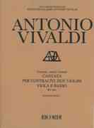 Cessate, Omai Cessate : Cantata Per Contralto, Due Violini, Viola E Basso RV 684.