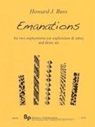 Emanations : For Two Euphoniums (Or Euphonium and Tuba) and Drum Set.