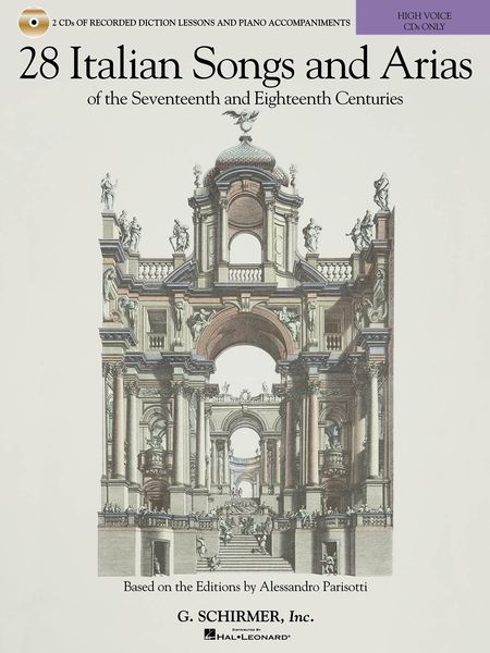 28 Italian Songs and Arias of The Seventeenth and Eighteenth Centuries : High Voice.