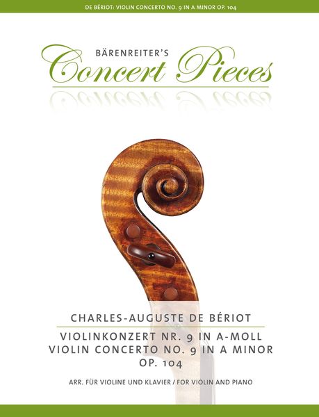 Violin Concerto No. 9 In A Minor, Op. 104 : For Violin and Piano / edited by Kurt Sassmannshaus.