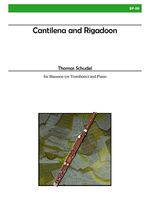 Cantilena and Rigadoon : For Bassoon (Or Trombone) and Piano.