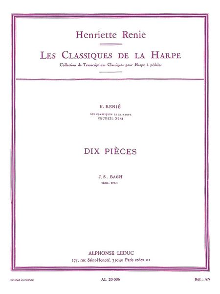 Classiques De la Harpe, Vol. 11 / edited by Henriette Renie.