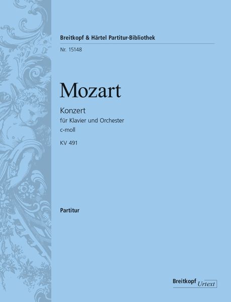 Konzert C-Moll, K. 491 : Für Klavier und Orchester / edited by Ernst Herttrich.