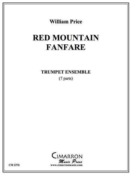 Red Mountain Fanfare : For Trumpet Ensemble (7 Parts).