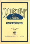 Quintet : For Clarinet, 2 Violas & 2 Violoncellos.