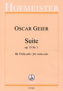 Suite, Op. 15 Nr. 1 : Für Viola Solo.