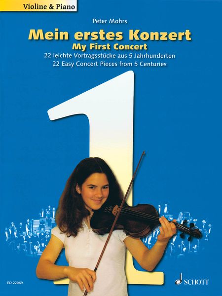 Mein Erstes Konzert = My First Concert : For Violin and Piano.