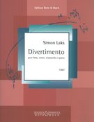 Divertimento : Pour Flute, Violon, Violoncelle Et Piano (1967).