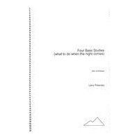 Four Bass Studies (What To Do When The Night Comes) : For Solo Contrabass (1983).