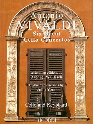 Concertos (6) For Cello : Keyboard Reductions by John York.