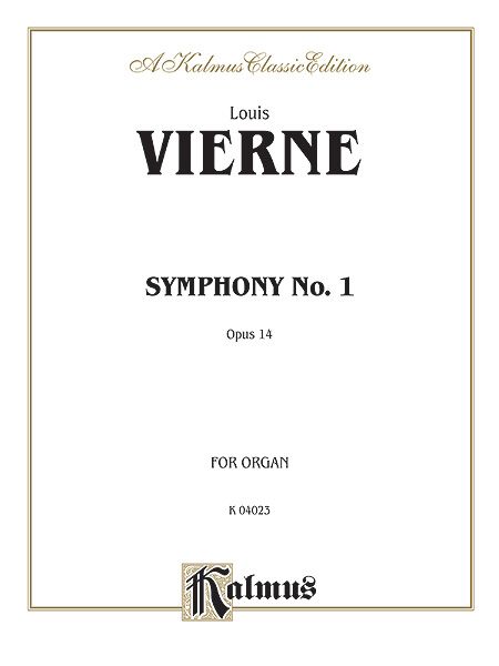 Symphony No. 1, Op. 14 : For Organ.