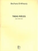 Trois Pièces : Pour Violon Seul.