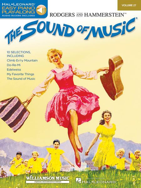 Sound of Music : For Easy Piano Play-Along, Vol. 27.