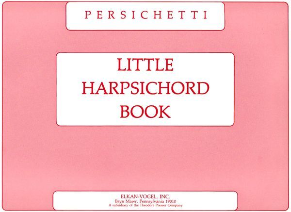 Little Harpsichord Book , Opus 155.