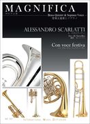 Con Voce Festiva : For Soprano Voice & Brass Quintet / arr. by Michel Torreilles.