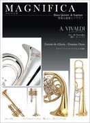 Domine Deus From Gloria : For Soprano & Brass Quintet / arr. by Michel Torreilles.