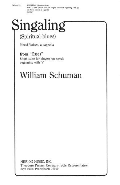 Signaling (Spiritual Blues) : For Mixed Voices, A Cappella.