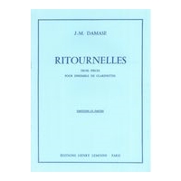 Ritournelles (3) : For 4 Clarinets.