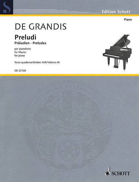 Preludi : Per Pianoforte - Vol. 3 : Twelve Preludes (2001).