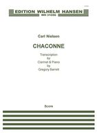 Chaconne : For Clarinet & Piano / transcribed by Gregory Barrett.