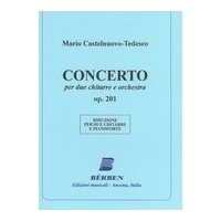 Concerto, Op. 201 : For 2 Guitars and Orchestra - Piano reduction.