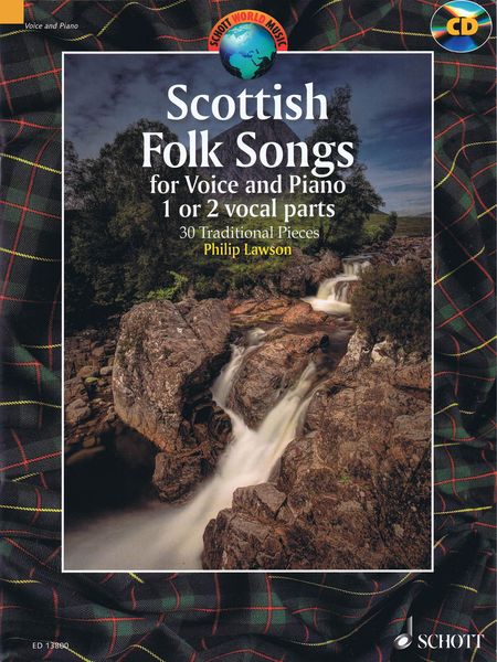 Scottish Folk Songs : For Voice and Piano - 1 Or 2 Parts / edited and arranged by Philip Lawson.