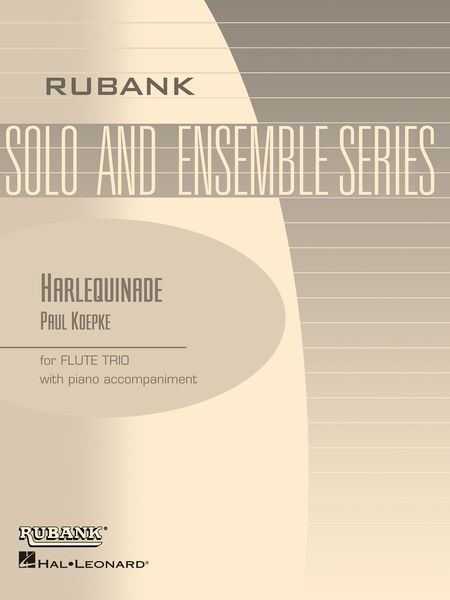 Harlequinade : For Flute Trio With Piano.