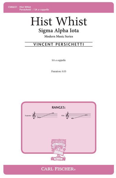 Hist Whist, Op. 46 No. 2 : For Two-Part A Cappella Chorus of Women's Voices.