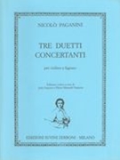 Tre Duetti Concertanti : Violine A Fagotto.