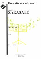 Navarra, Op. 33 : For Two Violins and Orchestra.