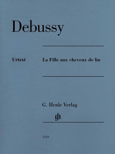 La Fille Aux Cheveux De Lin : Pour Piano / edited by Ernst-Günter Heinemann.