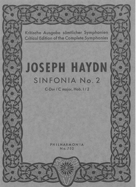 Sinfonia No. 2 In C Major, Hob. I:2.