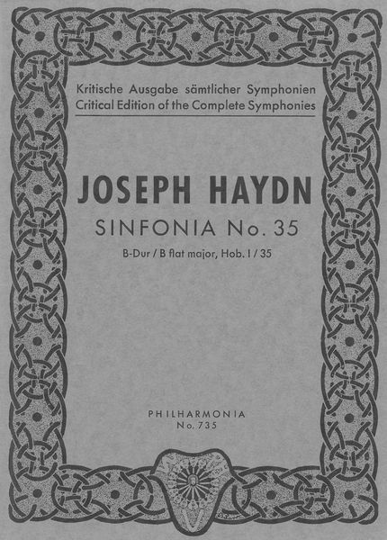 Sinfonia No. 35 In B Flat Major, Hob. I:35.