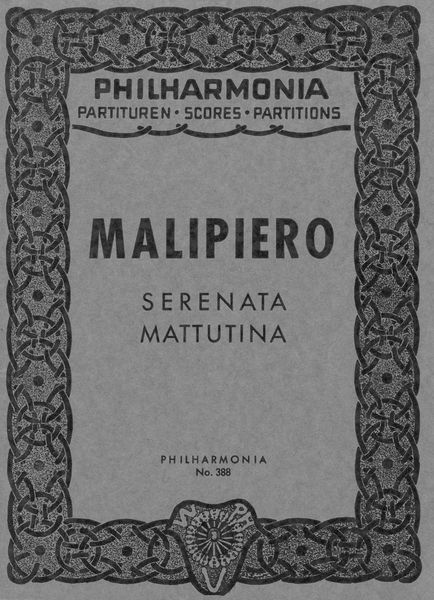 Serenata Mattutina : For 10 Instruments.