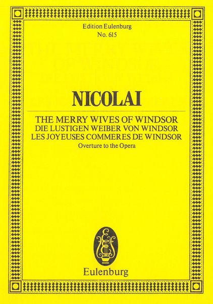 The Merry Wives of Windsor : Overture To The Opera.