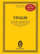 Estro Armonico, Op. 3/1-12 : For 4 Violins, 2 Violas, Cello, Violone and Cembalo.