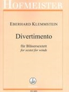 Divertimento : Für Bläsersextett.