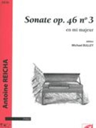 Sonate, Op. 46 No. 3 En Mi Majeur : For Piano / edited by Michael Bulley.