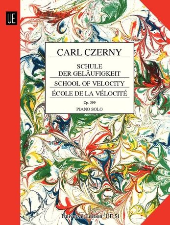 School Of Velocity, Op. 299 : For Piano Solo.