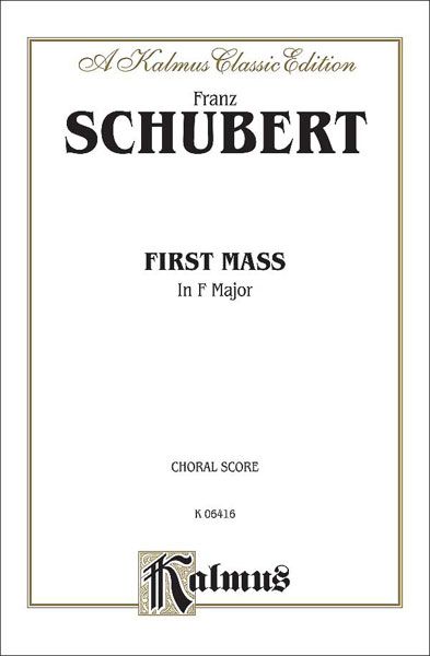 First Mass In F Major.