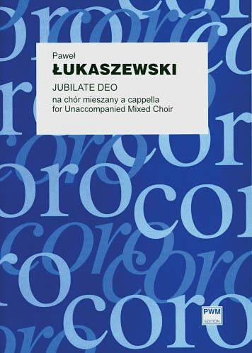 Jubilate Deo : For Unaccompanied Mixed Choir (1996).